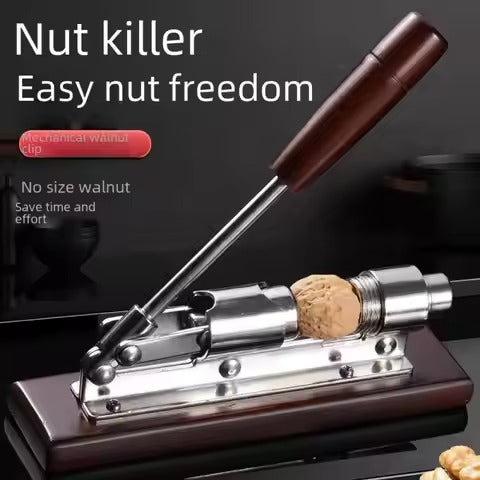 Mechanical Nutcracker| Walnut Shell Remover
